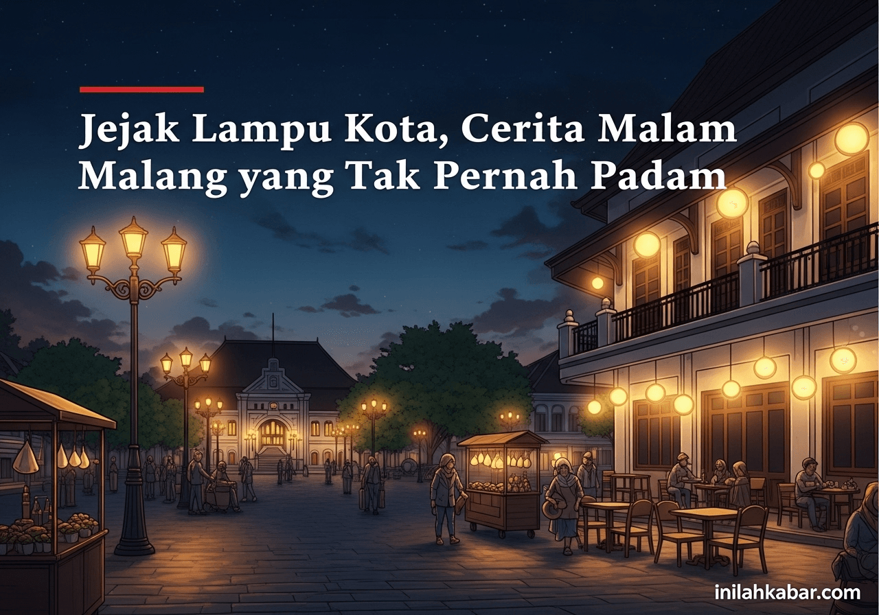 Jejak Lampu Kota, Cerita Malam Malang yang Tak Pernah Padam