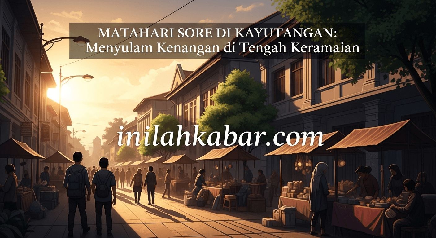 Matahari Sore di Kayutangan: Menyulam Kenangan di Tengah Keramaian