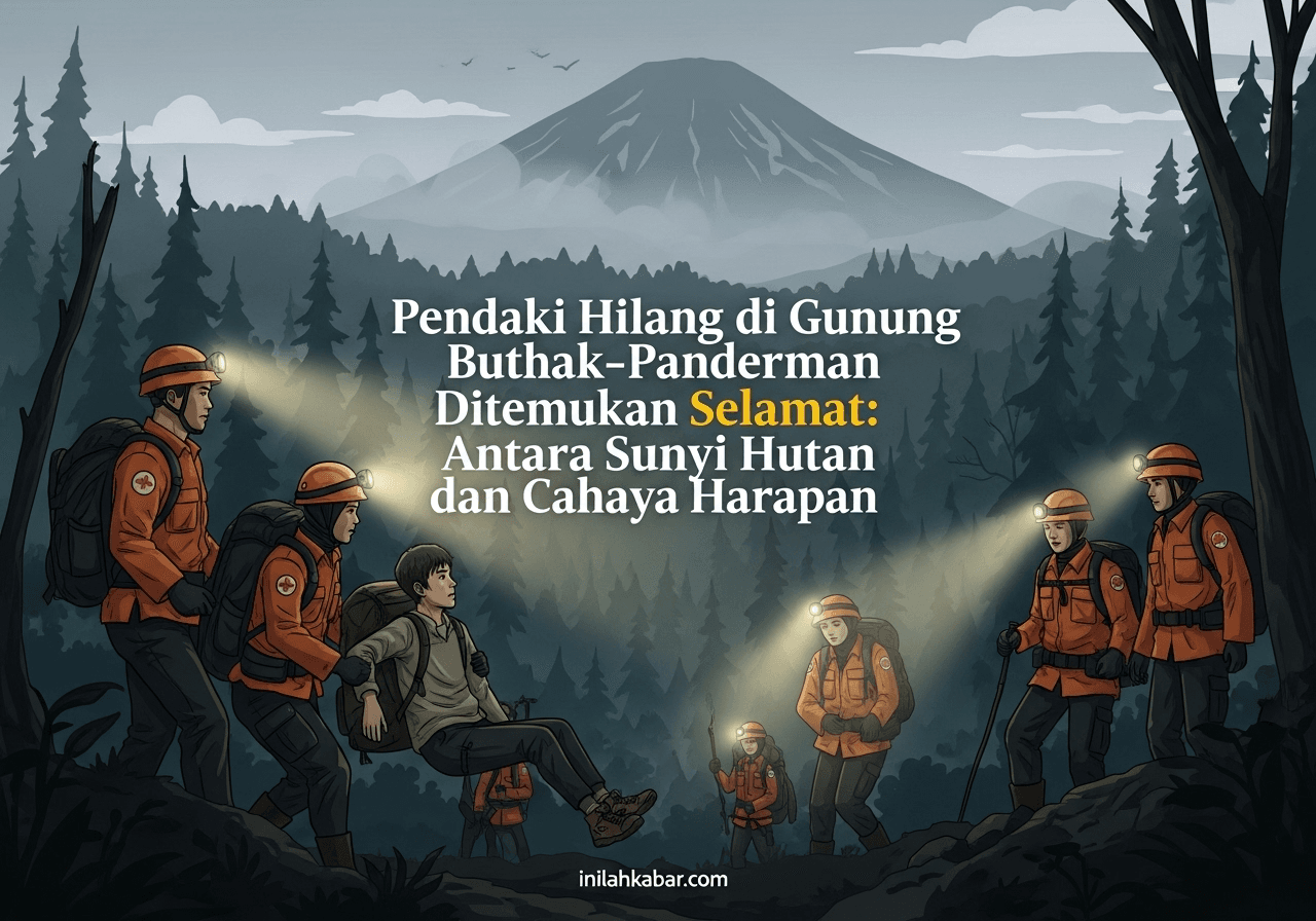 Pendaki Hilang di Gunung Buthak–Panderman Ditemukan Selamat: Antara Sunyi Hutan dan Cahaya Harapan