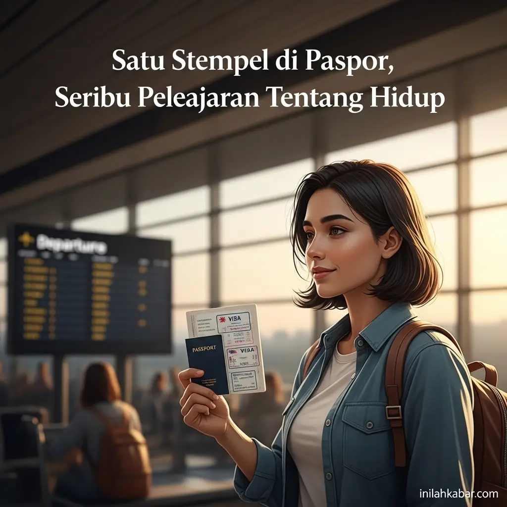 Satu Stempel di Paspor, Seribu Pelajaran Tentang Hidup