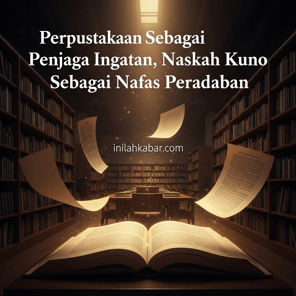 Perpustakaan Sebagai Penjaga Ingatan, Naskah Kuno Sebagai Nafas Peradaban