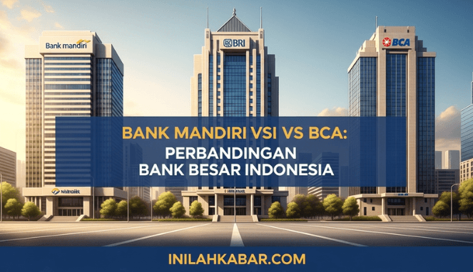 Bank Mandiri Vs BRI Vs BCA, Perbandingan Bank Besar Indonesia