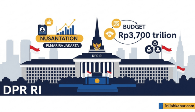 DPR Setujui APBN 2026, Anggaran Rp3.700 Triliun dengan Defisit 2,68% PDB