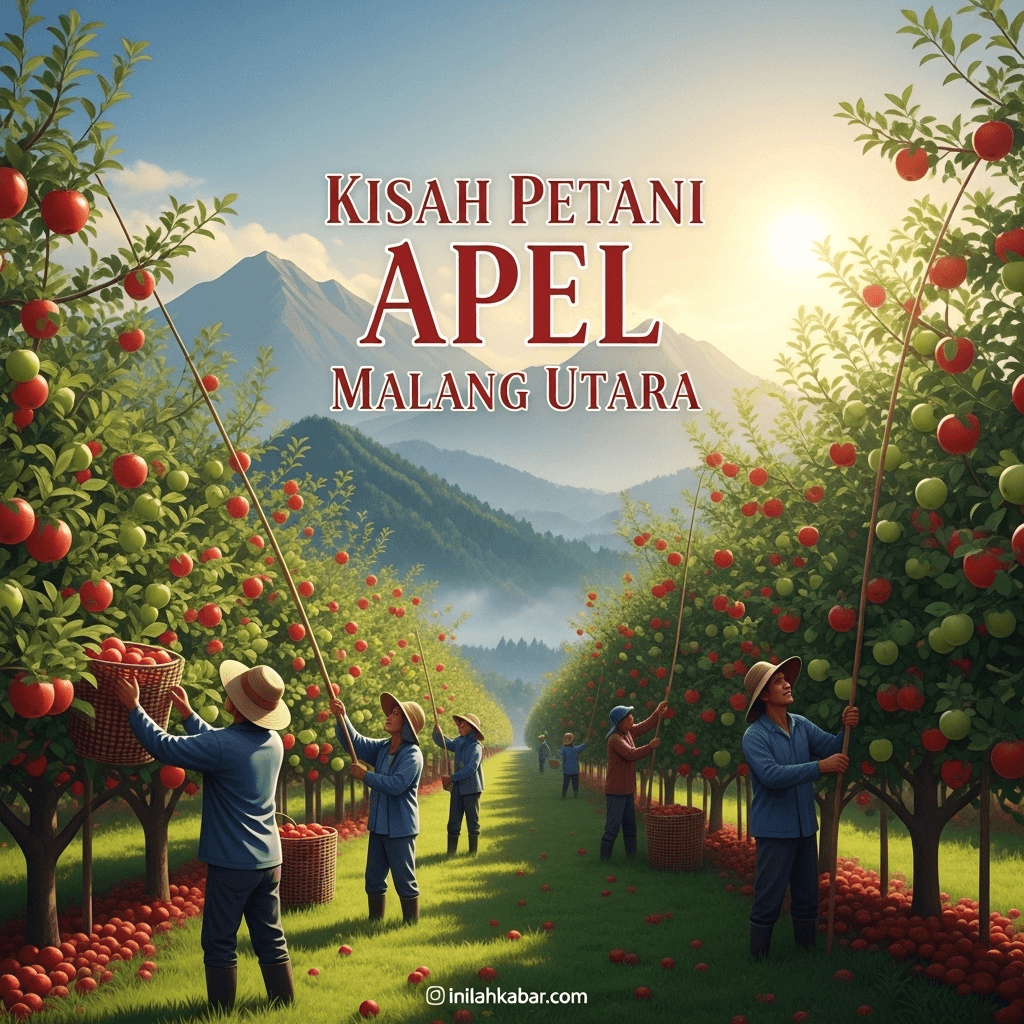 Kisah Petani Apel Malang Utara