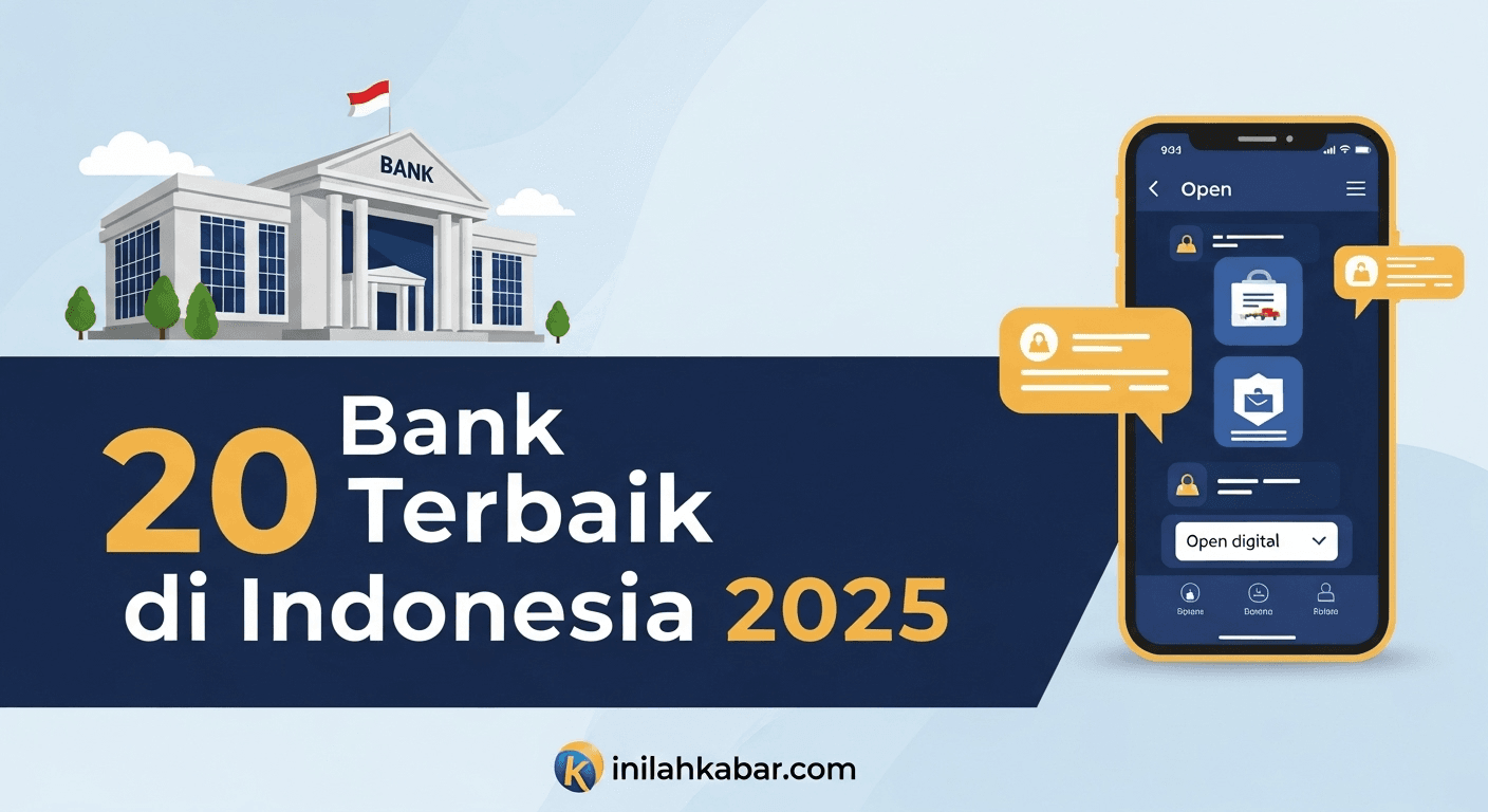 20 Bank terbaik di Indonesia 2025
