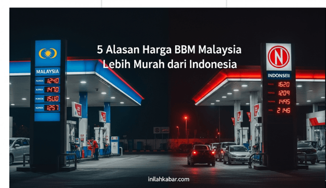 5 Alasan Harga BBM Malaysia Lebih Murah dari Indonesia