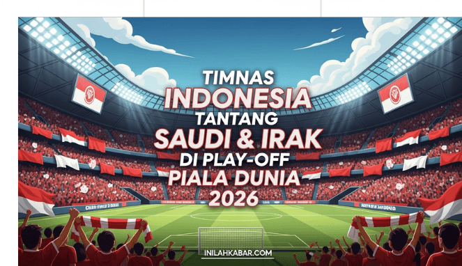 Timnas Indonesia Tantang Saudi dan Irak di Play-off Piala Dunia 2026