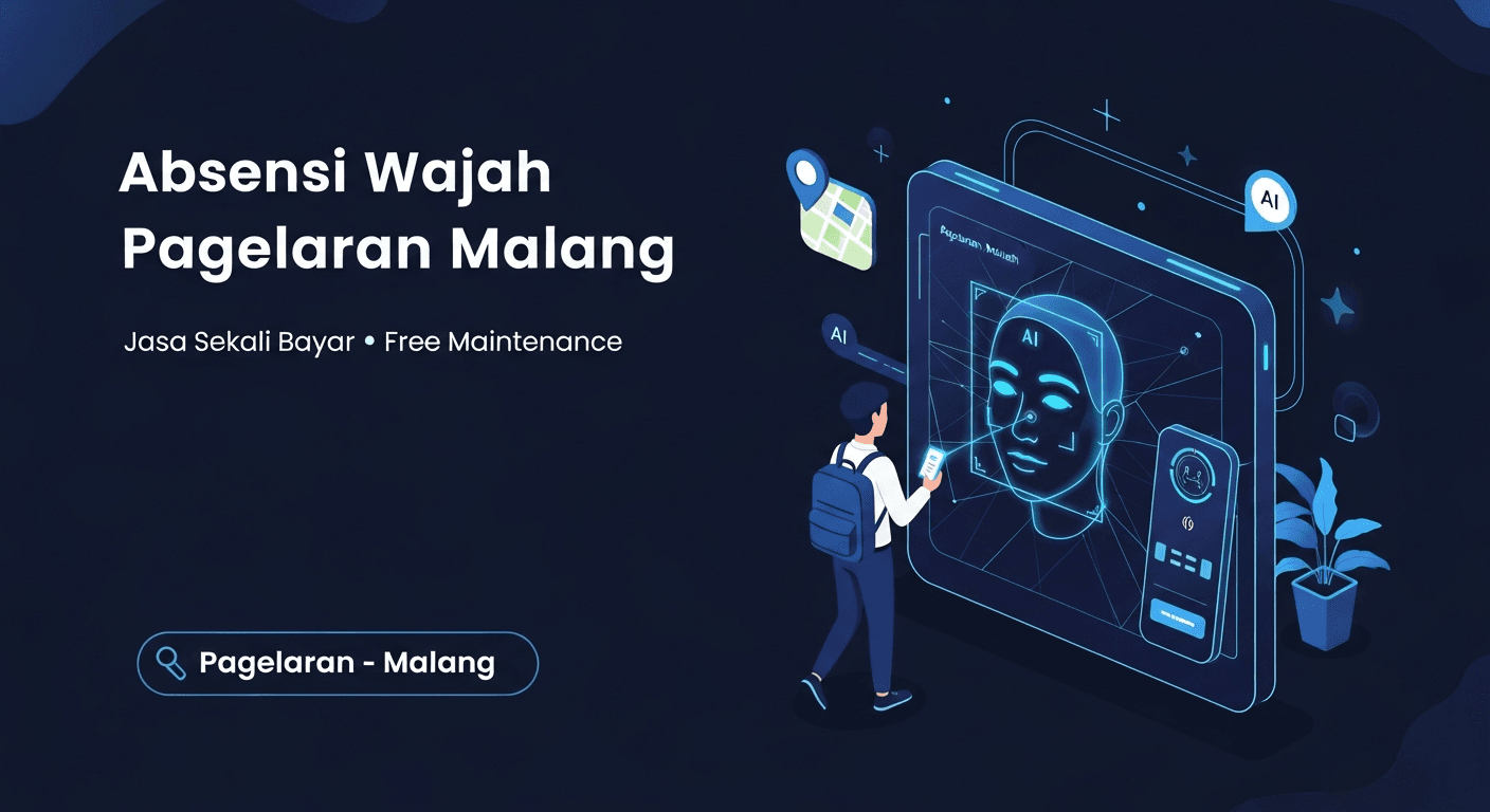 Absensi Wajah Pagelaran Malang - Jasa Sekali Bayar, Free Maintenance